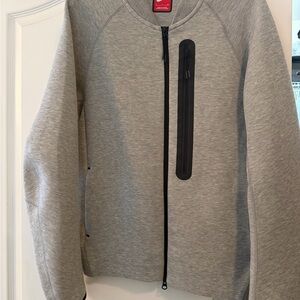 Nike Sportswear Tech Fleece Bomber Jacket Mens Medium S Gray nwot